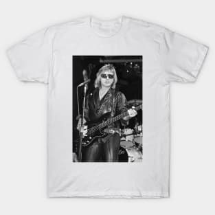 Benjamin Orr The Cars BW Photograph T-Shirt